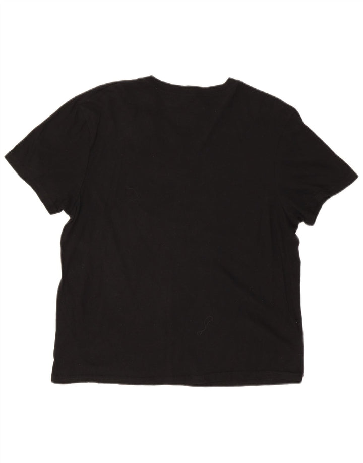 Levi's T-Shirt Femme Top EU 42/44 Large Noir Coton
