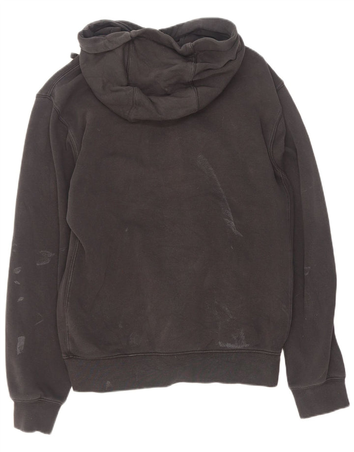 Nike Pull à capuche zippé pour homme Petit coton noir