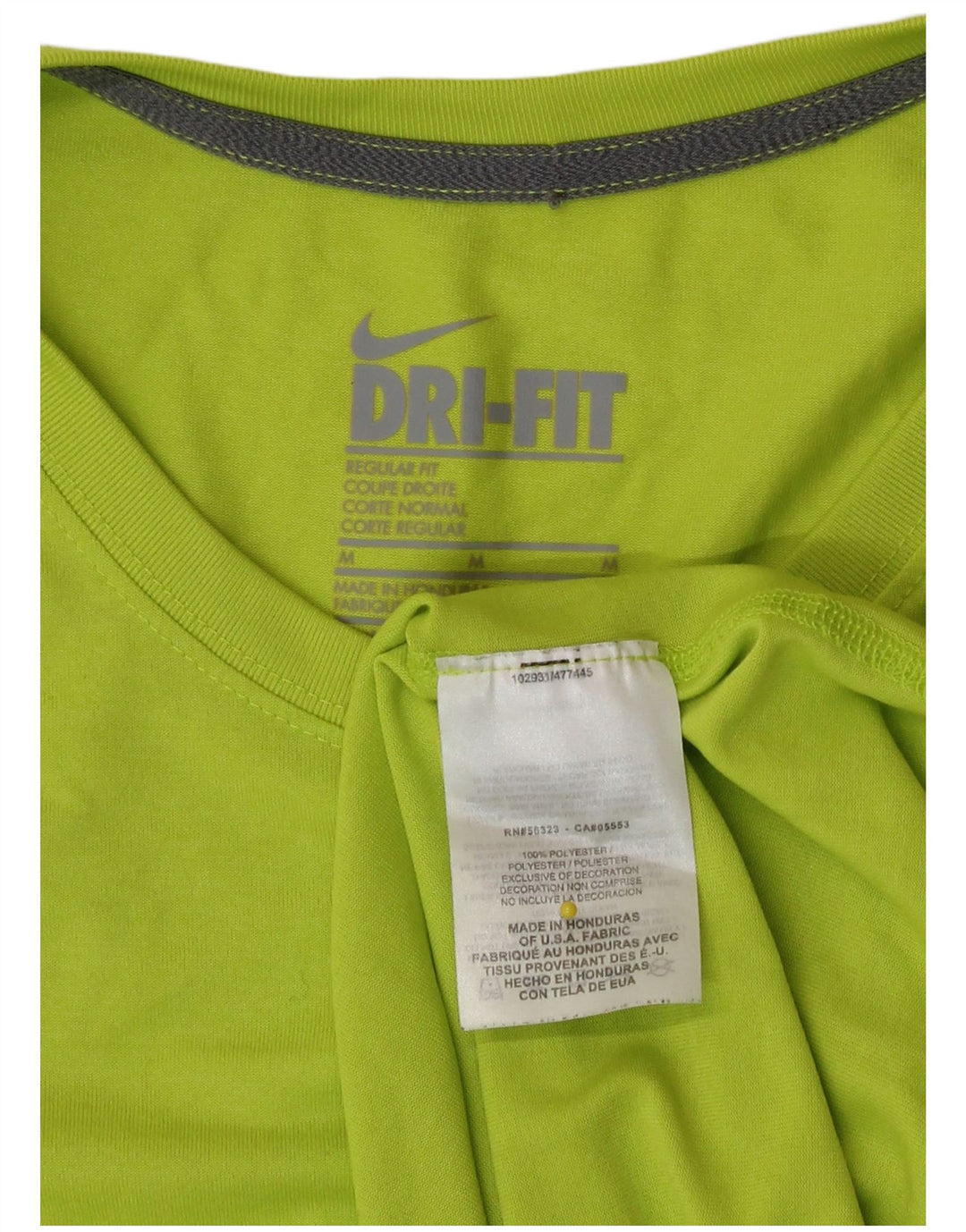 Nike Dri Fit Regular Fit Haut à manches longues pour femme Vert moyen 44