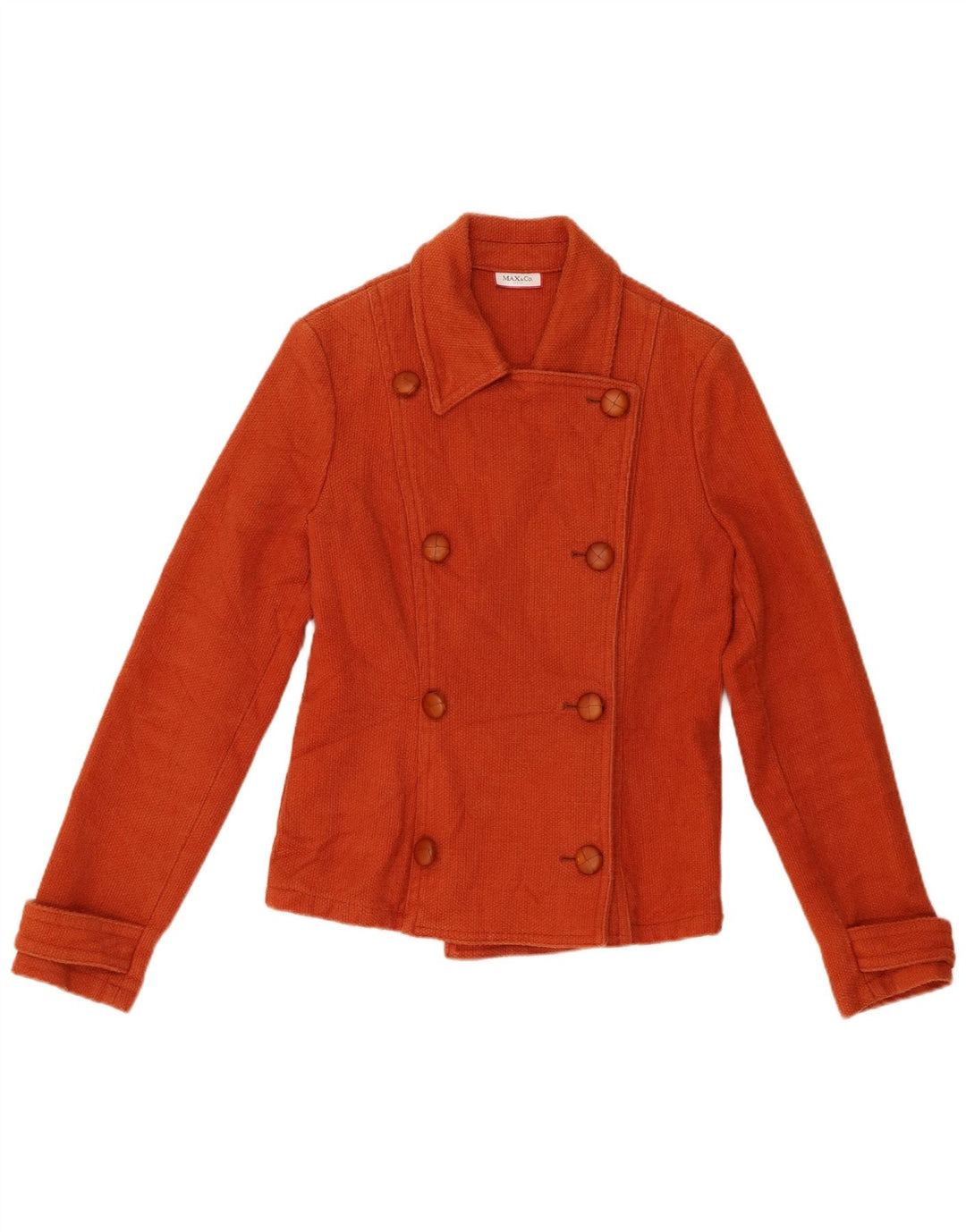 Max & Co. Caban femme UK 10 Petit coton orange