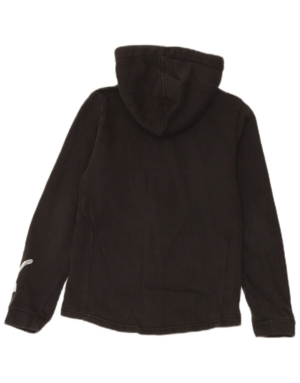 Puma Sweat à capuche graphique zippé garçon 13-14 ans Noir Coton