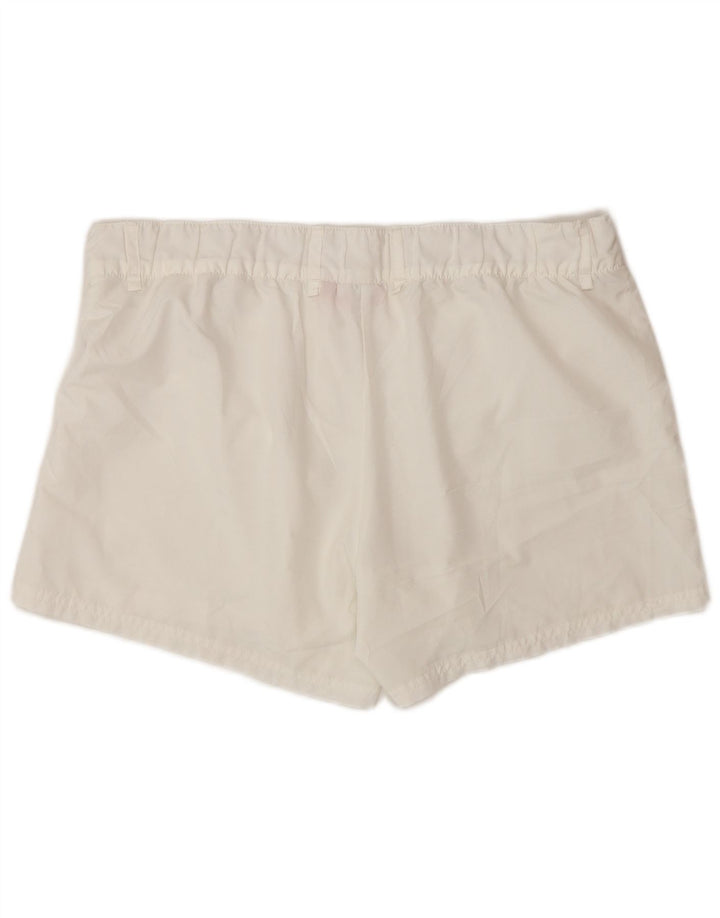 PUMA Short décontracté pour femme UK 16 Large W34 Blanc
