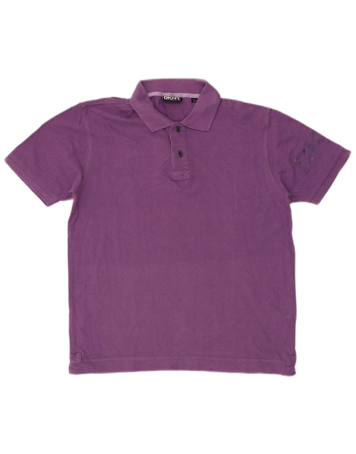 Dkny Polo Homme Violet Moyen Coton