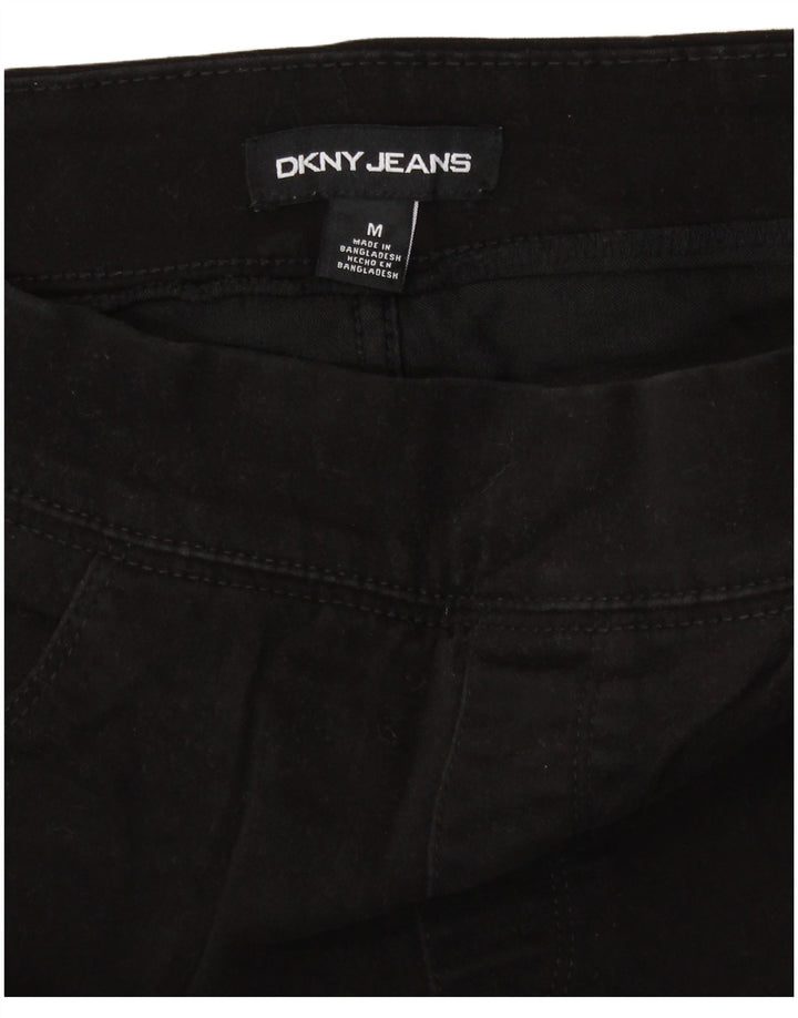 Dkny Short En Jean Femme Moyen W30 Coton Noir