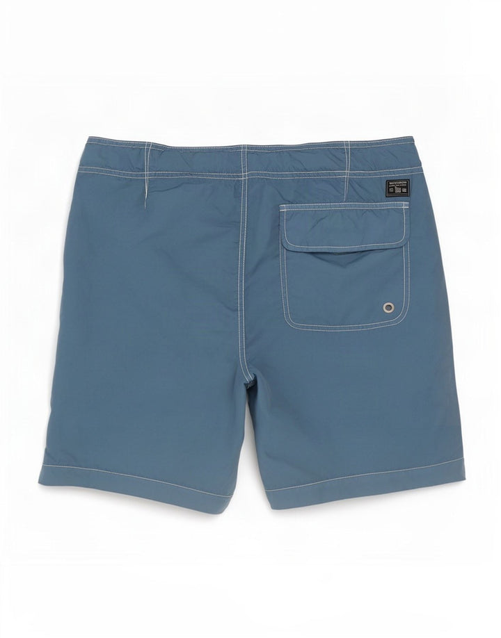 Woolrich Short de Bain Homme Large Bleu Nylon