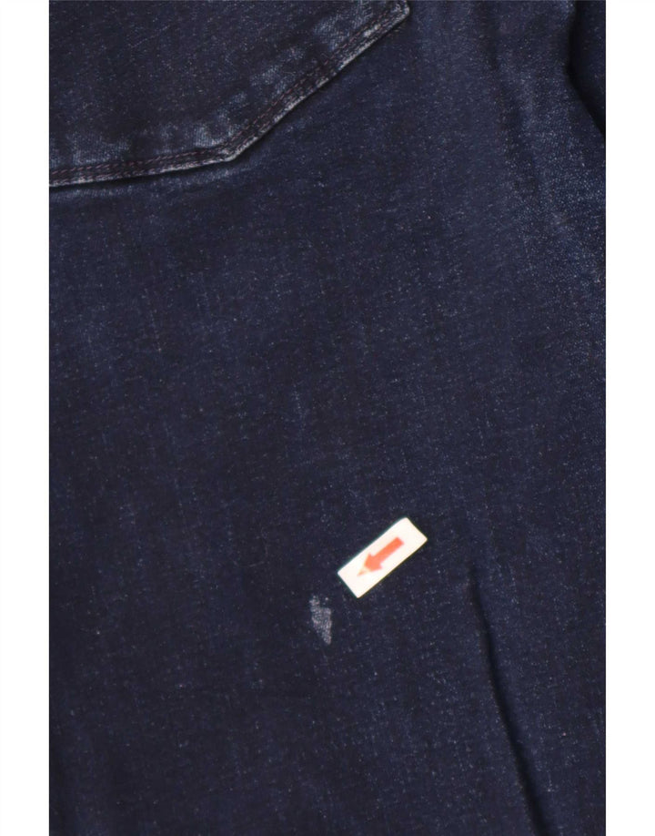 Reiss Jean Slim Homme W34 L30 Bleu Marine Coton