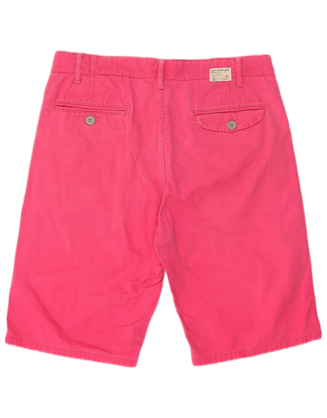 Tommy Hilfiger Short Chino Homme W30 Coton Rose Moyen