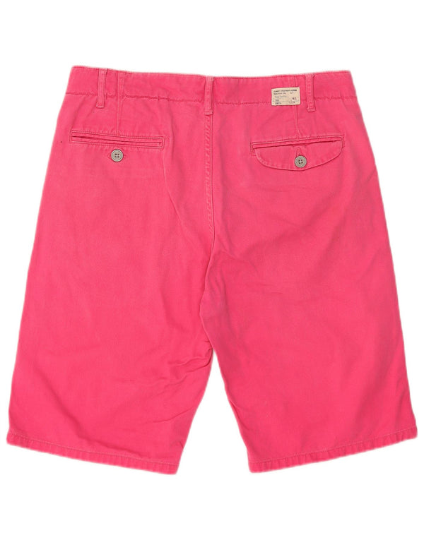 Tommy Hilfiger Short Chino Homme W30 Coton Rose Moyen
