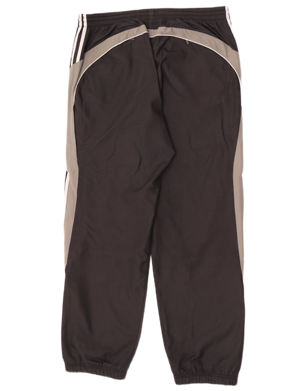 Adidas Pantalon de survêtement pour homme Pantalon de jogging Large Noir Colorblock Polyester