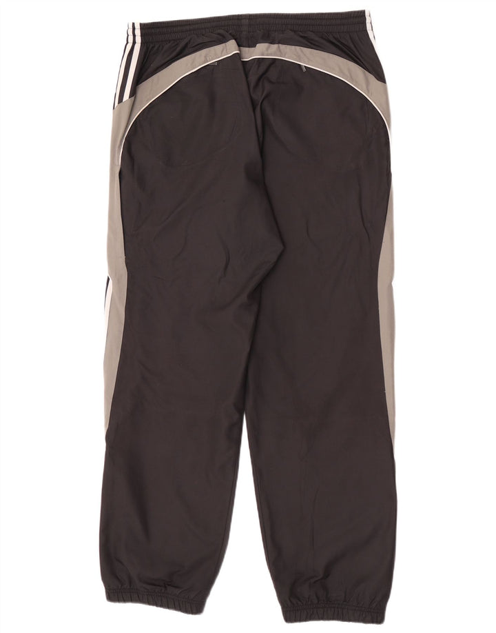 Adidas Pantalon de survêtement pour homme Pantalon de jogging Large Noir Colorblock Polyester