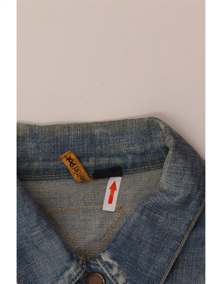Meltin' Pot Veste en Jean Femme UK 14 Bleu Moyen Coton