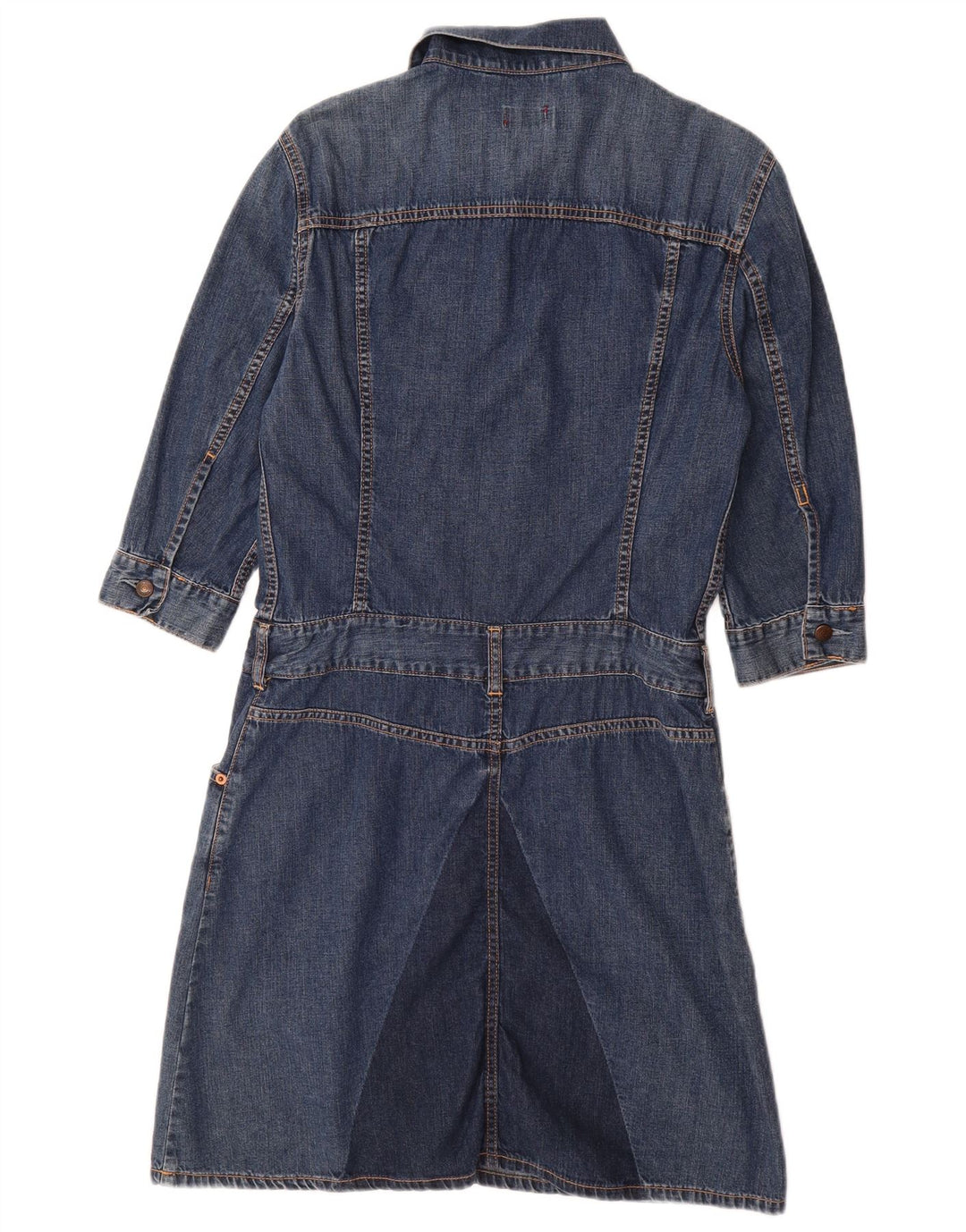 LEVI'S Robe en jean à manches 3/4 pour fille 11-12 ans Bleu moyen