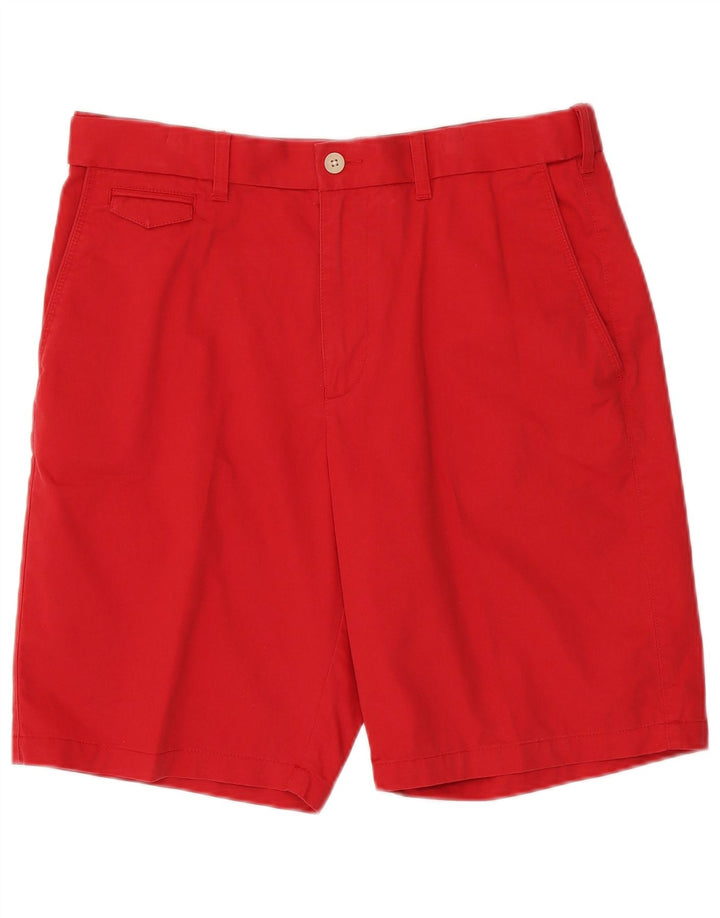 Marks & Spencer Short Chino Homme W34 Grand Rouge Coton