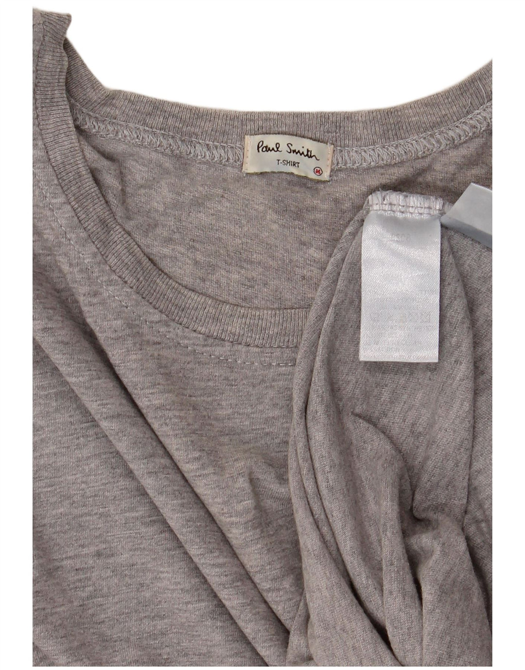 Paul Smith T-Shirt Homme Gris Moyen Coton