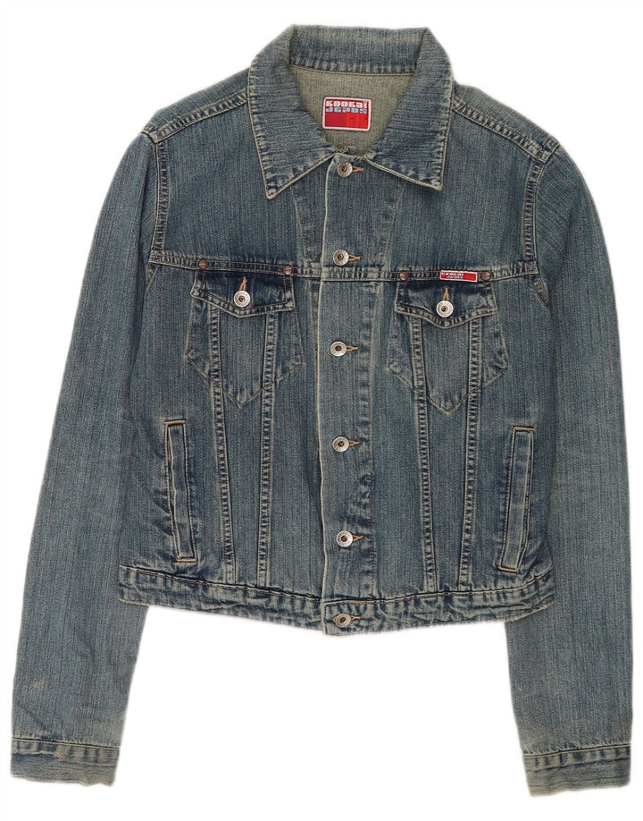 Kookai Veste en Jean Garçon 11-12 Ans XL Bleu Coton