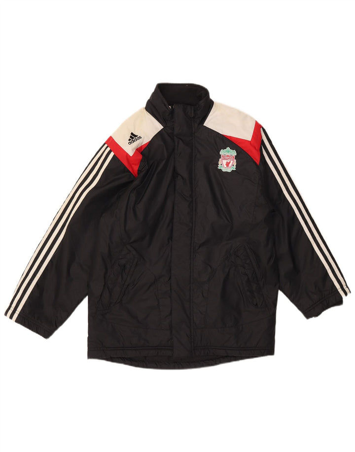 Adidas Veste matelassée graphique pour garçon 11-12 ans Nylon color block noir