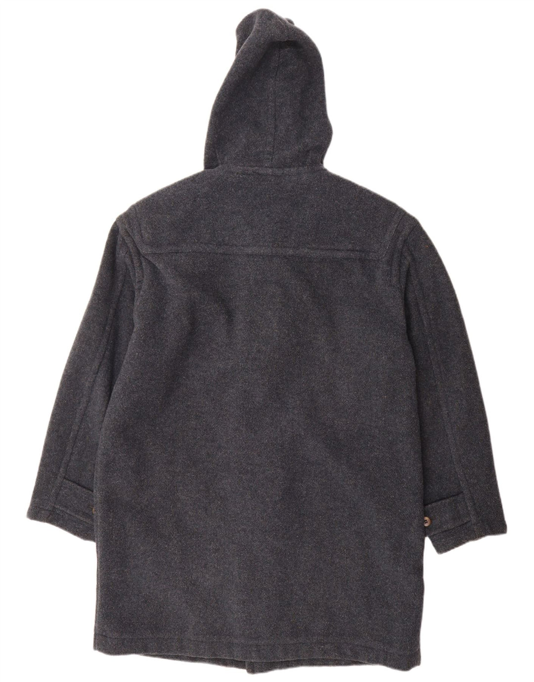 Stefanel Duffle Coat à capuche pour homme UK 38 Bleu moyen Laine