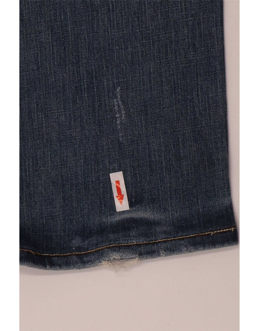 Diesel Jean Droit Ronhar Femme W32 L34 Bleu Coton