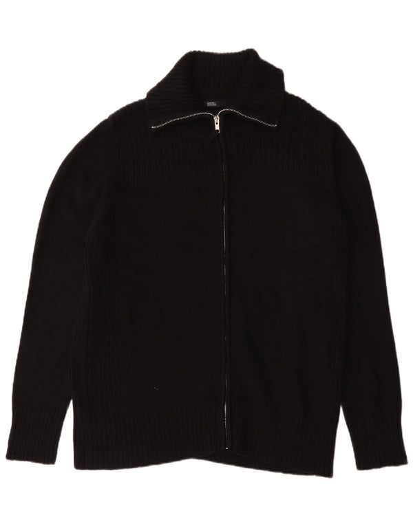 Marks & Spencer Pull Cardigan Femme UK 20 2XL Coton Noir