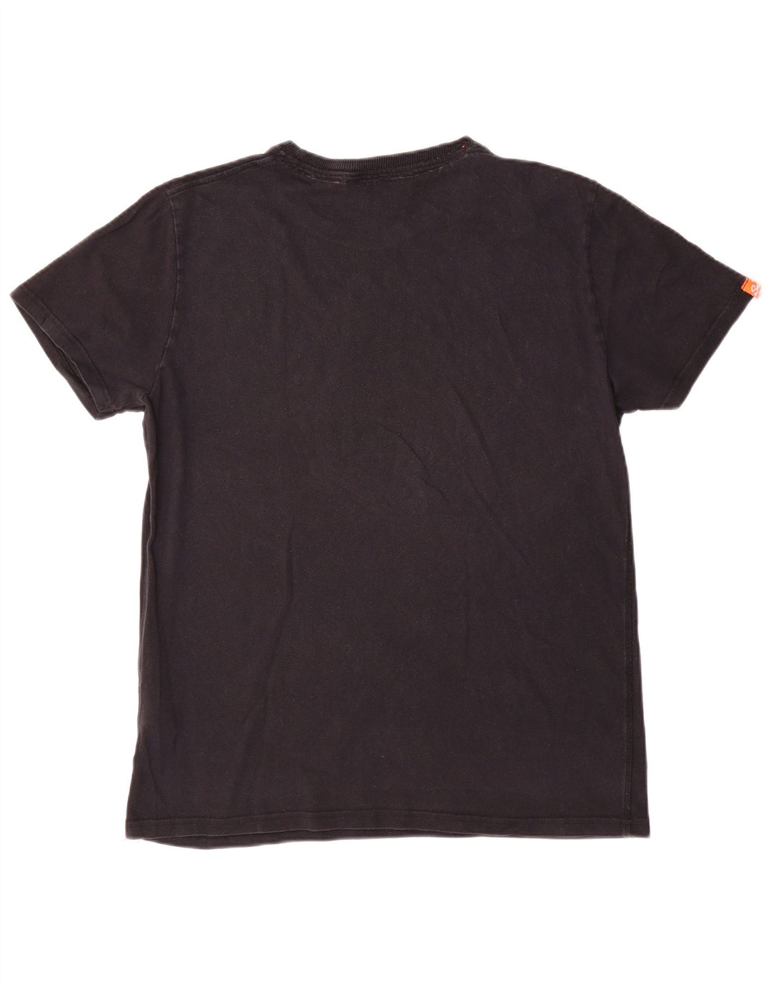 Superdry T-Shirt Graphique Homme Grand Noir Coton