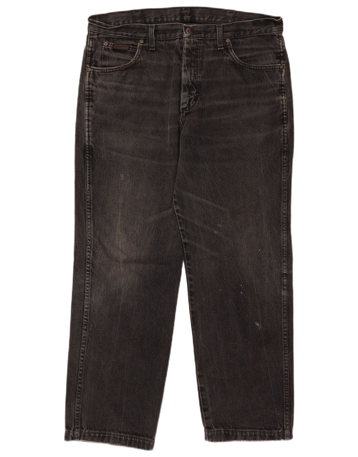 WRANGLER Jean droit Indiana homme W36 L28 coton noir