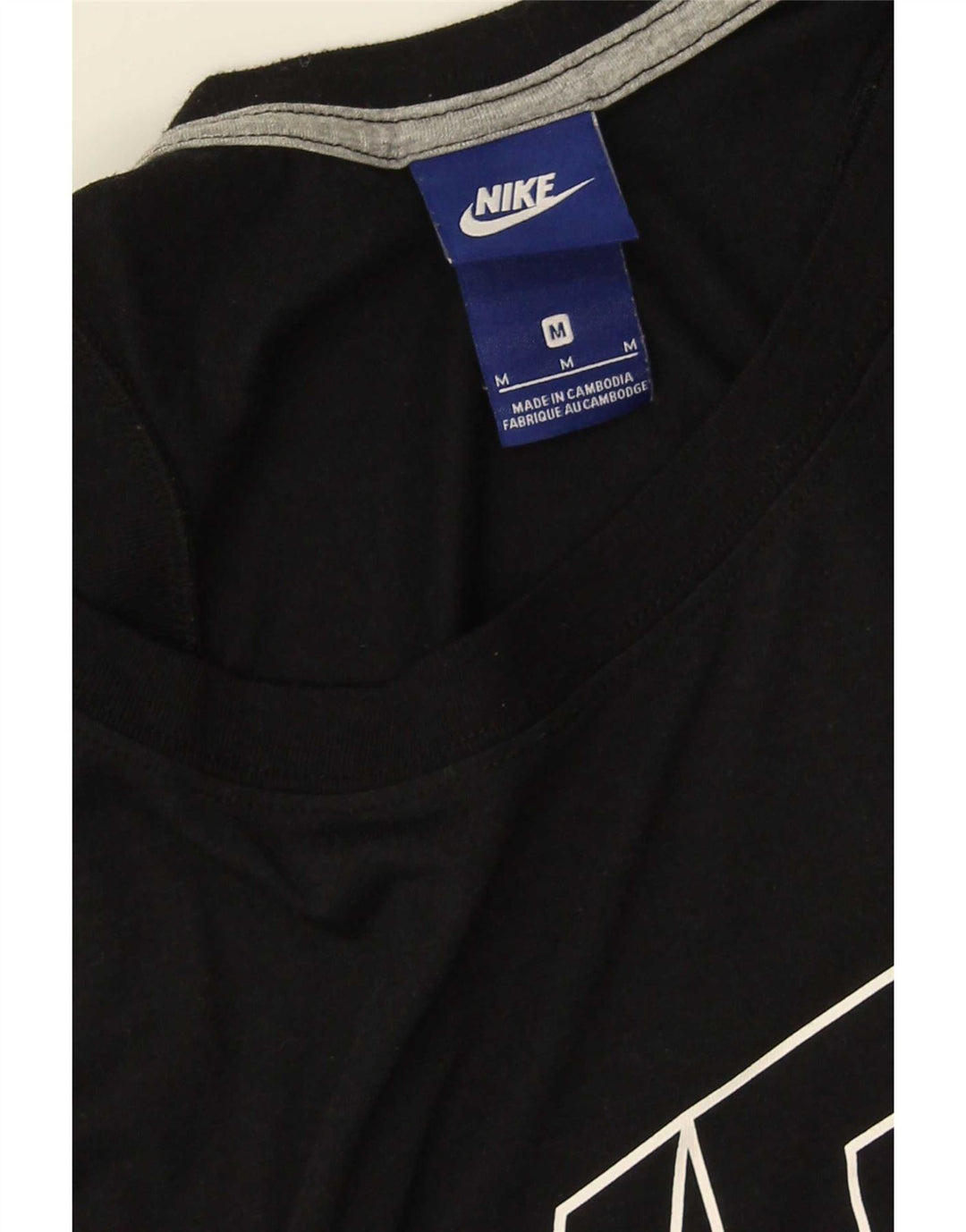 Nike Débardeur graphique pour femme UK 14 Noir moyen