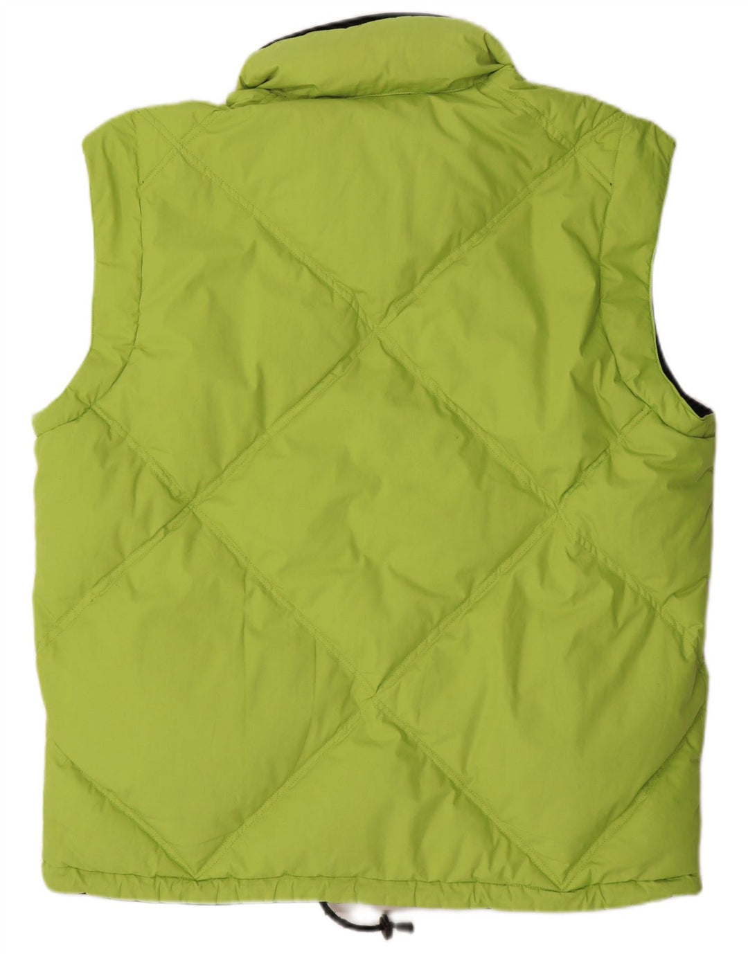 DIADORA Gilet rembourré réversible coupe ample pour homme UK 38 Vert moyen