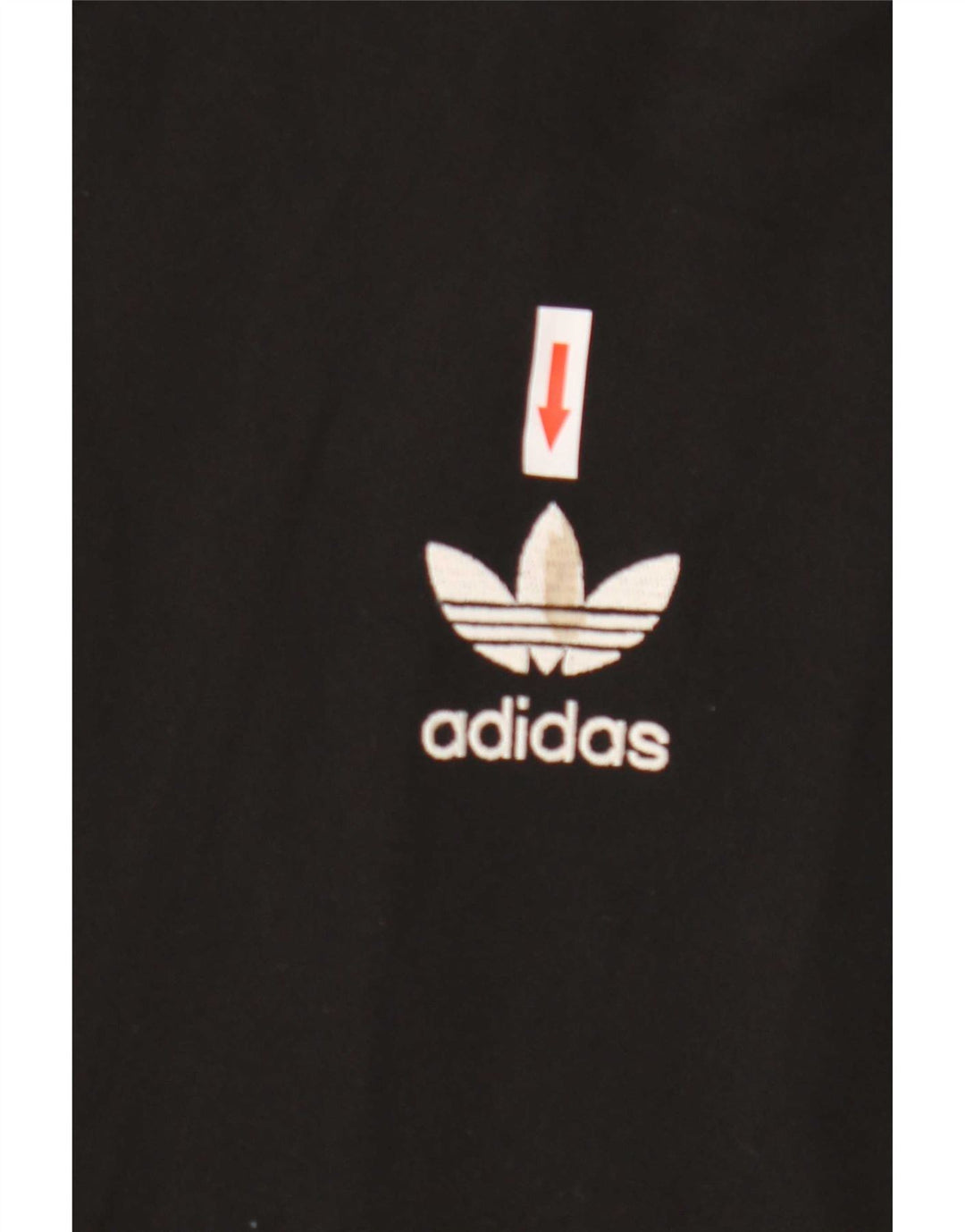 Adidas Veste de survêtement pour homme UK 36/38 Petit Noir Polyester