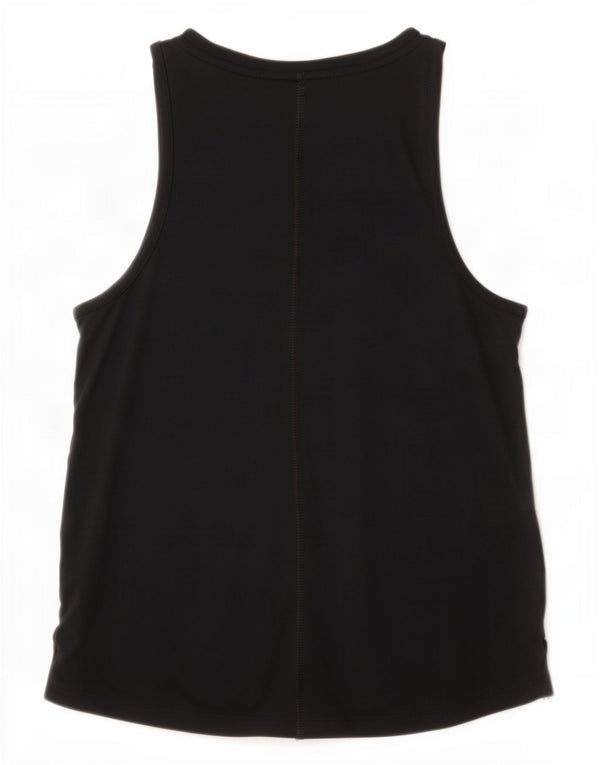 Nike Filles Dri Fit Graphic Débardeur 12-13 ans Large Noir Polyester