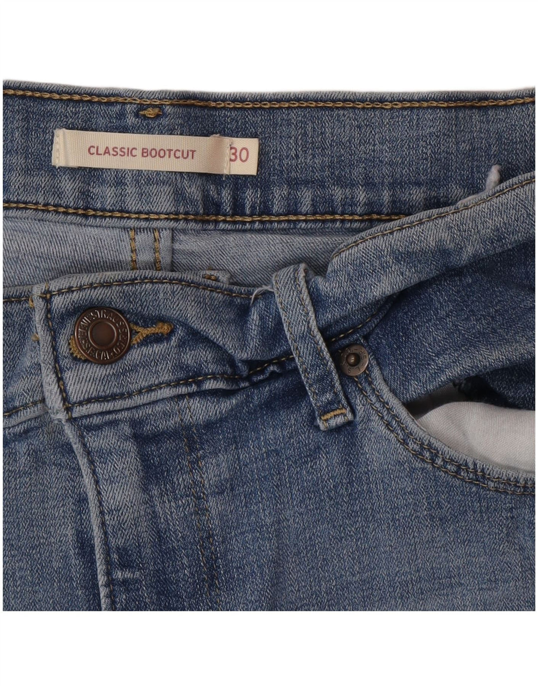 Levi's Jean Bootcut Classique Femme W30 L33 Bleu