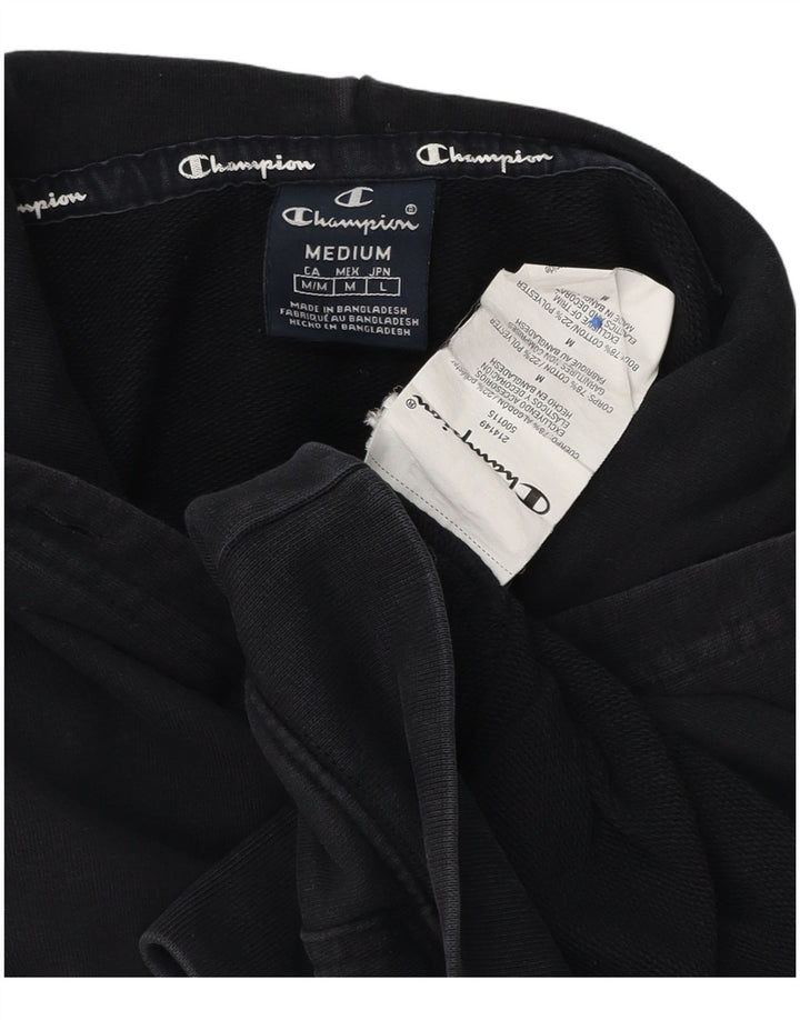 Champion Pull à Capuche Homme Bleu Marine Moyen Coton