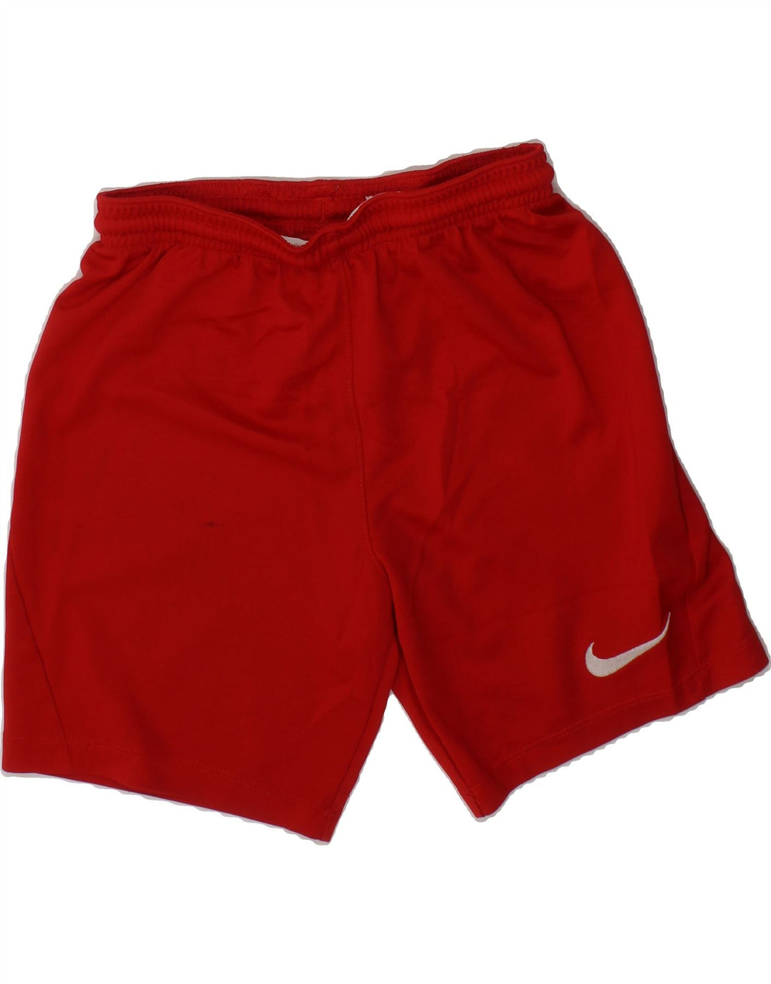 NIKE Boys Dri Fit Sport Shorts 8-9 Years Small Red Polyester Vintage Nike and Second-Hand Nike from Messina Hembry 