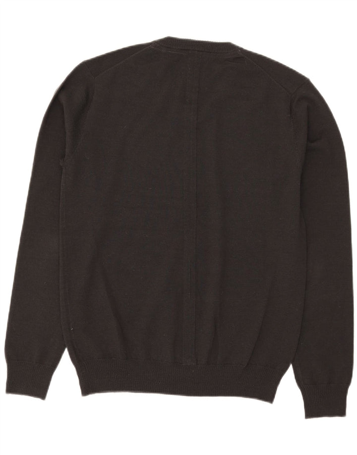 Guess Pull Col V Homme Gris Moyen Acrylique