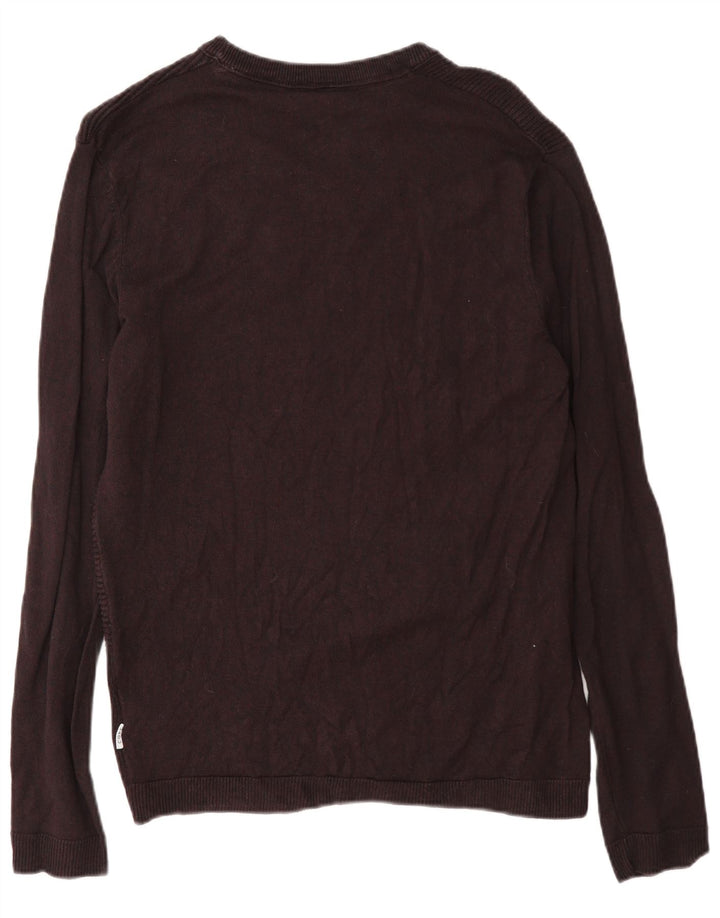 Jack & Jones Pull Core Regular Fit Boat Neck Homme Bordeaux Moyen