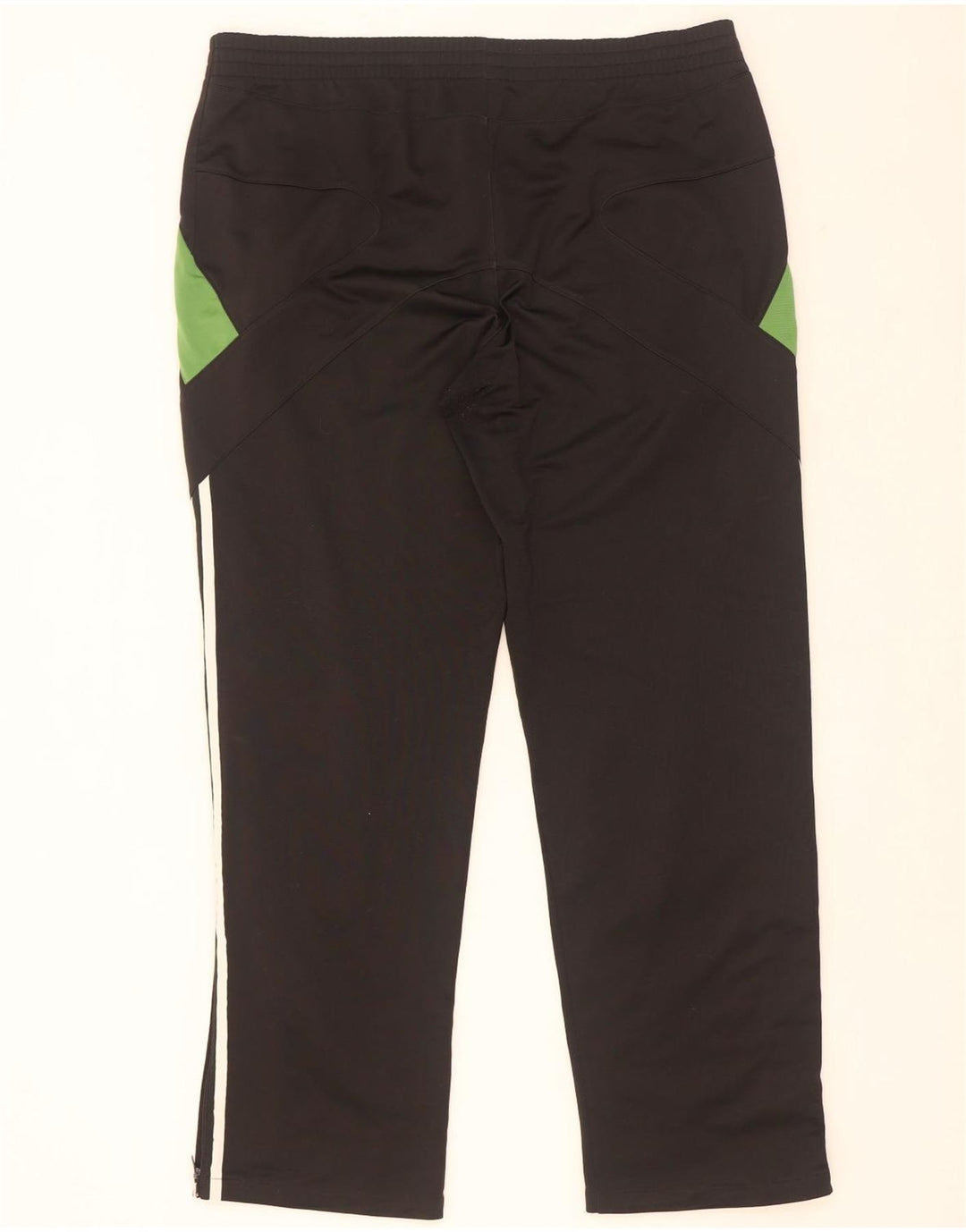 Adidas Pantalon de survêtement pour homme XL Noir Colorblock Polyester