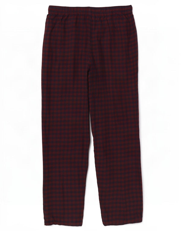 Marks & Spencer Pantalon de survêtement pour homme en coton vichy rouge