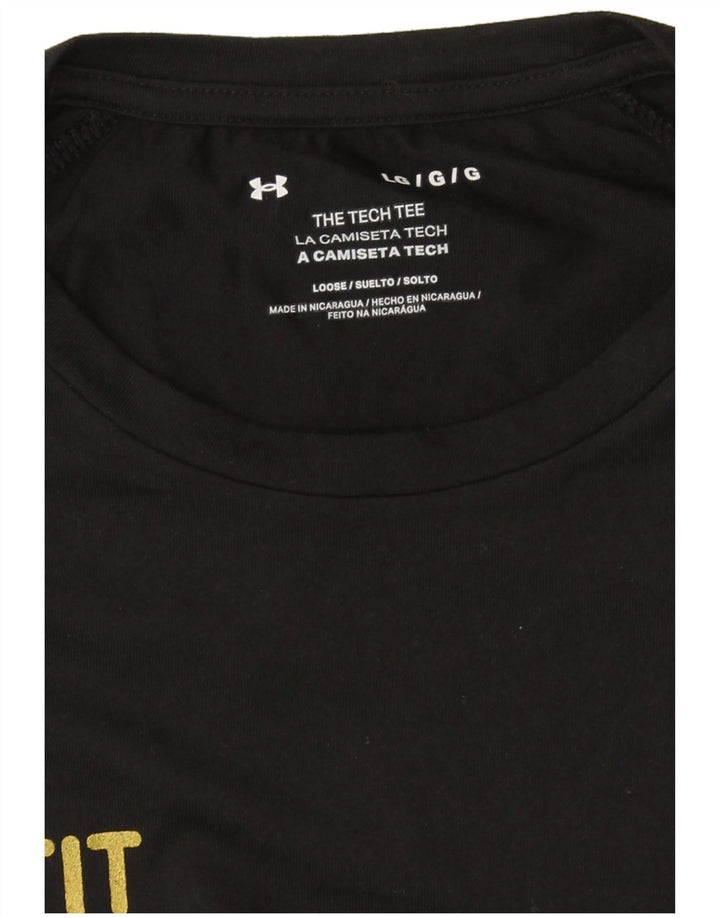 Under Armour T-Shirt Graphique Homme Grand Noir