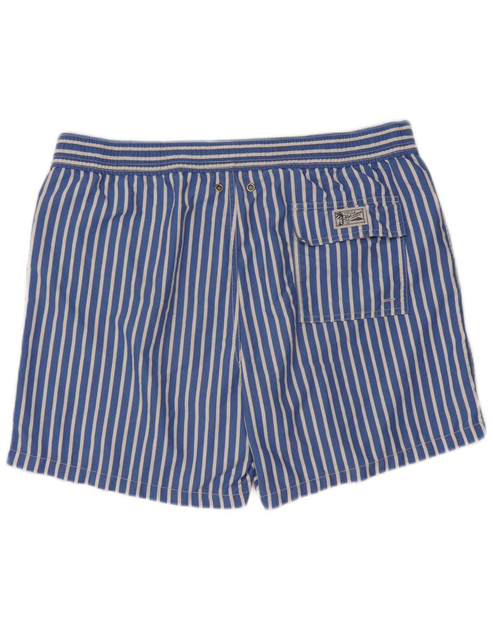 Polo Ralph Lauren Short de bain homme bleu moyen rayé polyester