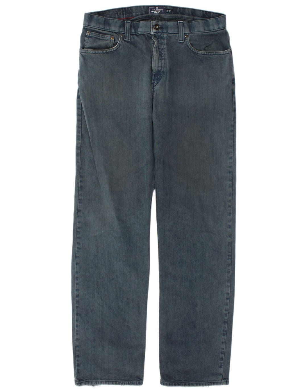 Marks & Spencer Jean droit Blue Harbor homme W34 L33 coton bleu