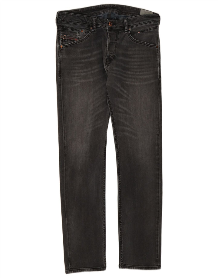 Diesel Femme Belther Regular Slim Jean W30 L30 Gris Coton