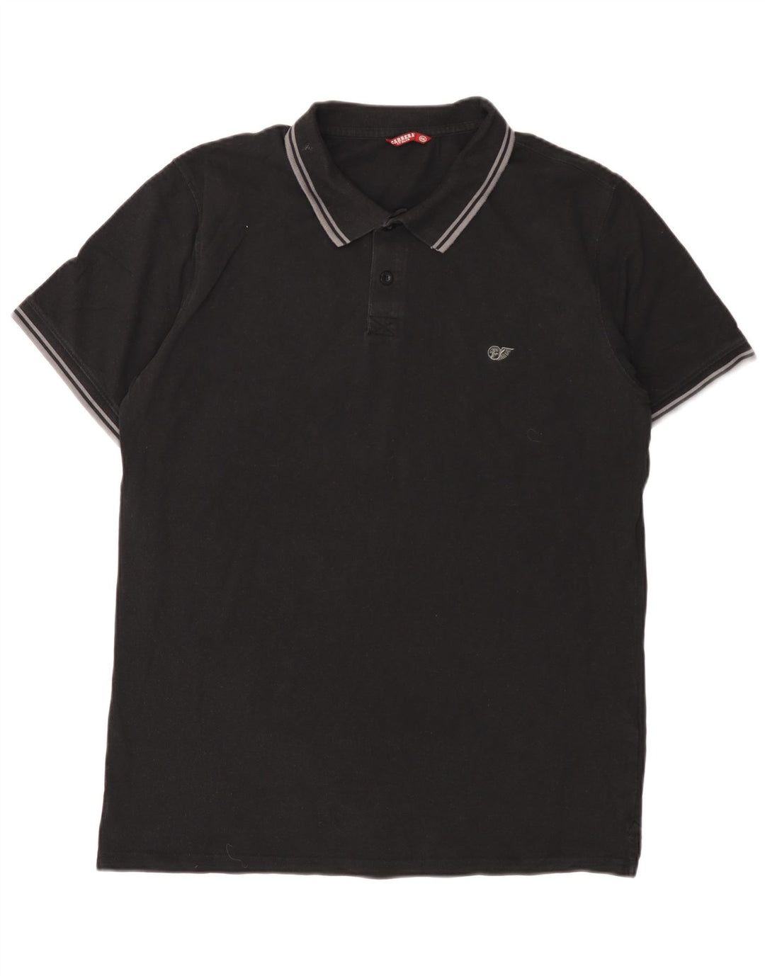 Carrera Polo Homme 2XL Noir Coton
