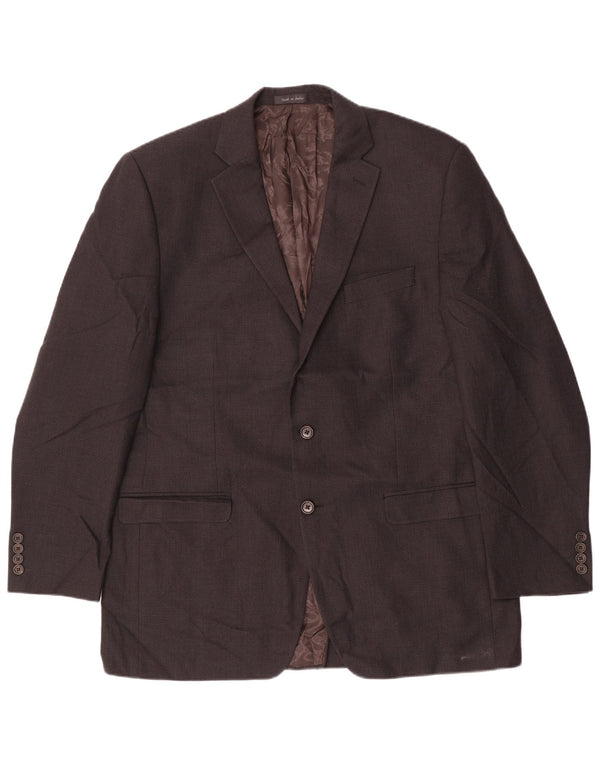 Ralph Lauren Veste blazer longue à 2 boutons pour homme UK 40 Large Gris