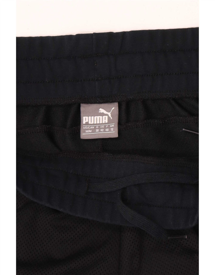 Puma Short de sport pour femme UK 12 Medium Bleu marine Colorblock Polyester