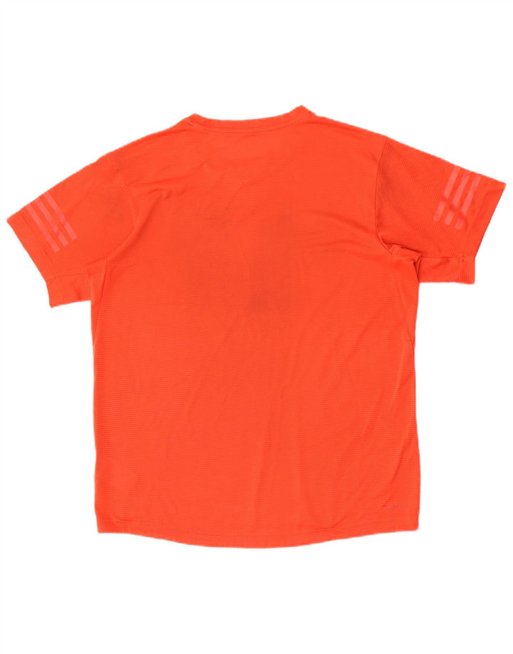 Adidas Homme Climacool T-Shirt Haut Rouge Moyen Polyester