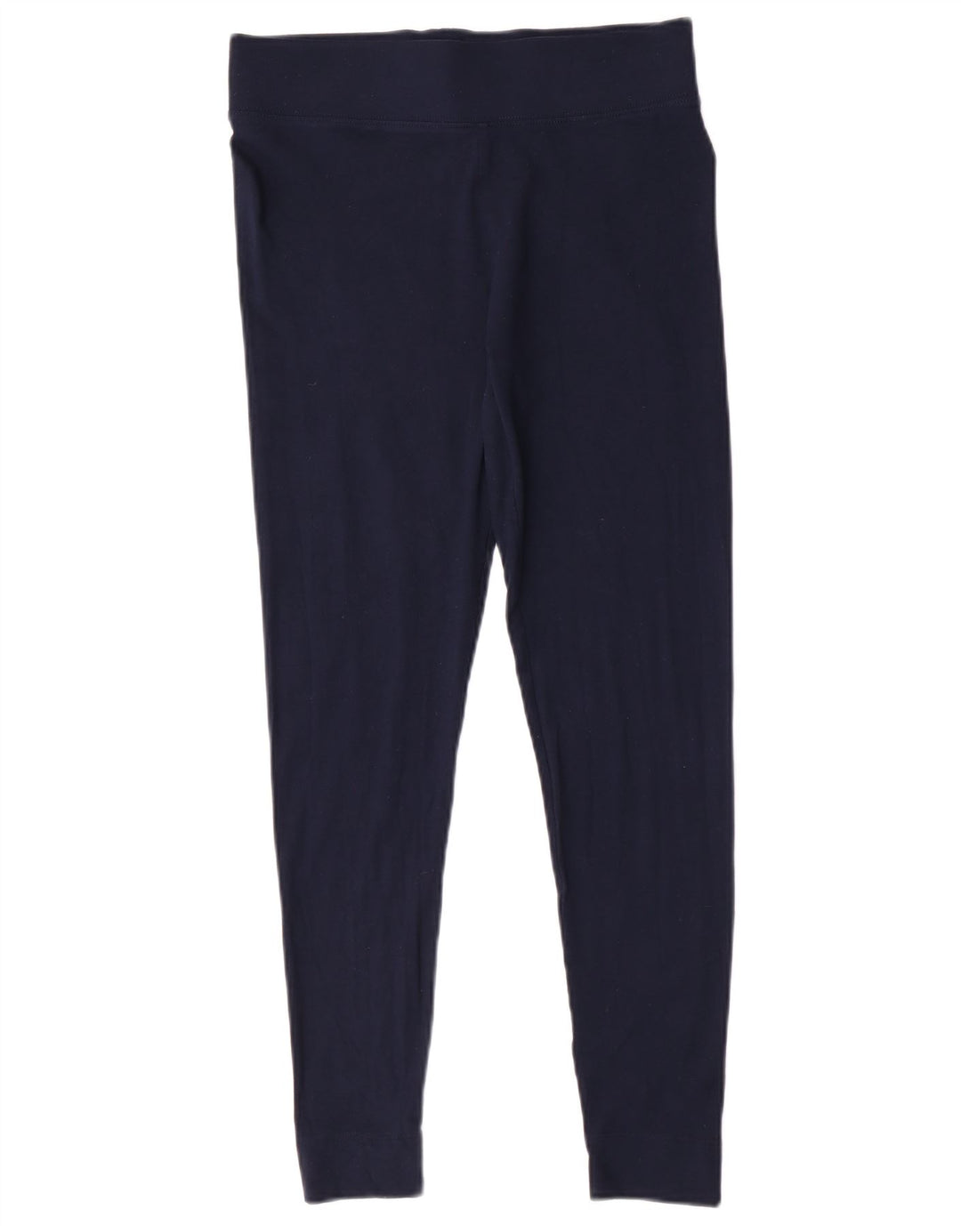 Marks & Spencer Leggings Femme UK 12 Medium Bleu Marine Viscose
