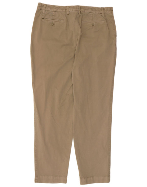 Pantalon chino fuselé ZARA homme 2XL W36 L31 coton beige