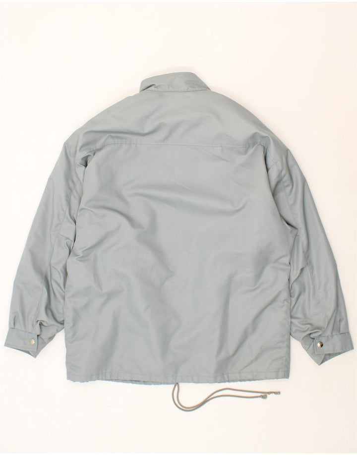 VINTAGE Mens Windbreaker Jacket UK 40 Large Blue Vintage Vintage and Second-Hand Vintage from Messina Hembry 