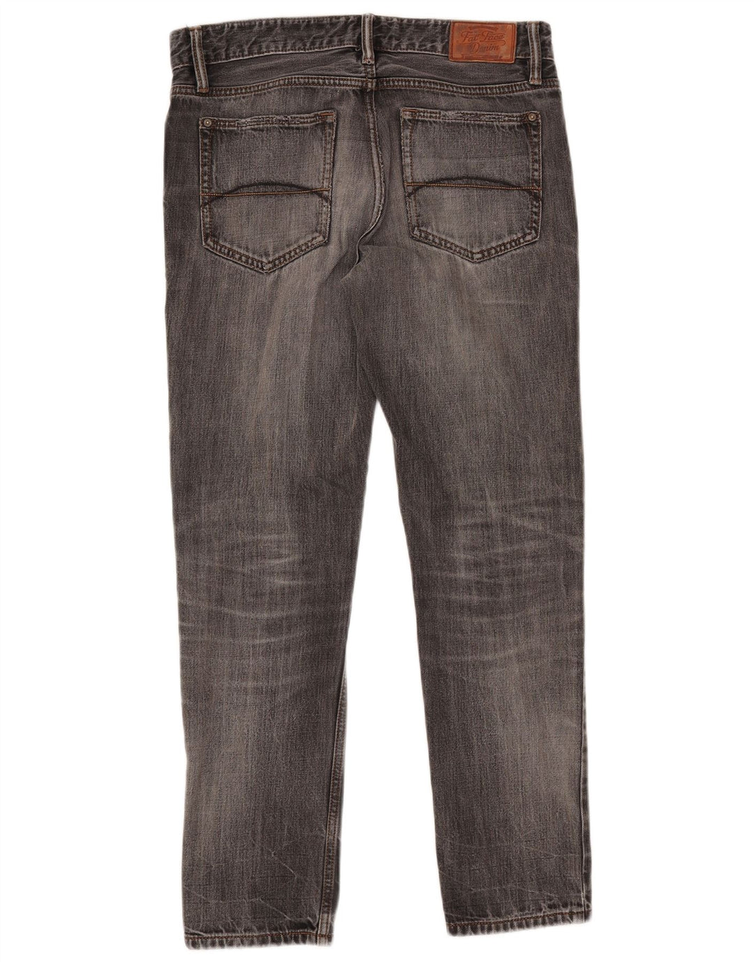 FAT FACE Jean Slim Femme W30 L29 Gris Coton