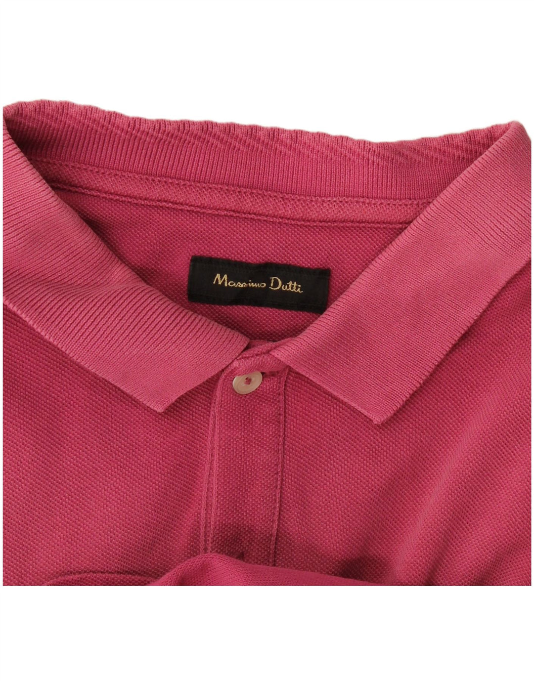 Massimo Dutti Polo Homme Rose Moyen