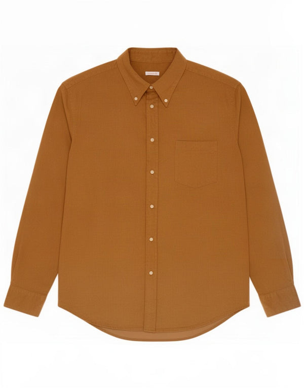 Danilo Trevigliani Chemise Velours Côtelé XL Coton Beige
